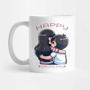 Heartfelt Hug: Celebrating Sibling Love Mug